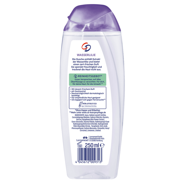 cd dusche wasserlilie 250ml rs