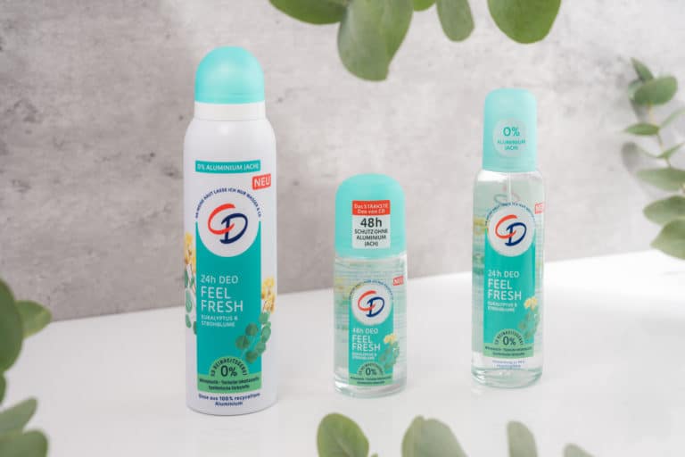 Die neue Deo-Linie von CD: Feel Fresh mit Eukalyptus und Strohblume