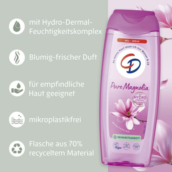 CD Duschgel - Pure Magnolia - 300ml