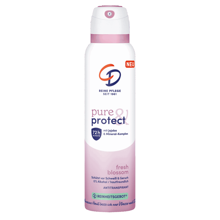 CD Antitranspirant pure & protect Spray fresh blossom