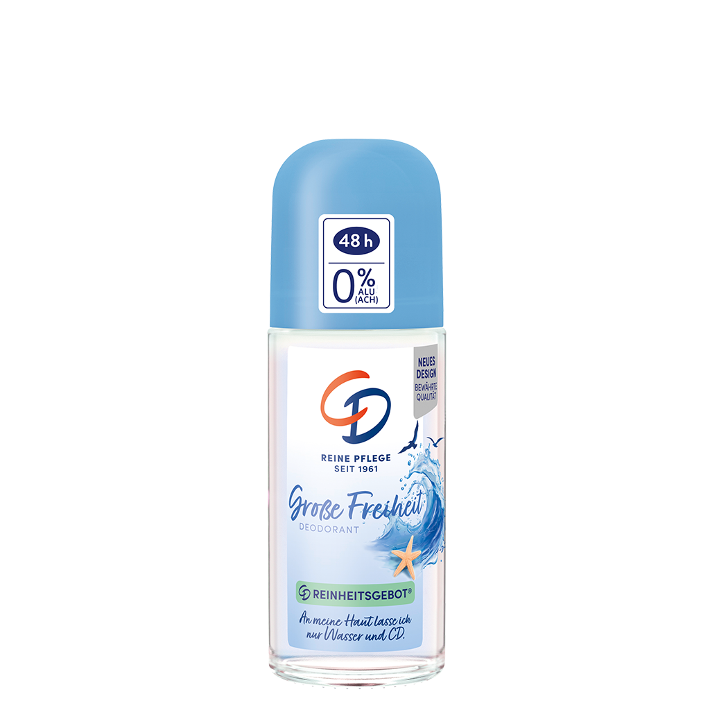CD - DEO - Roller - Roll-On - Grosse Freiheit - 48 Stunden DEO Schutz