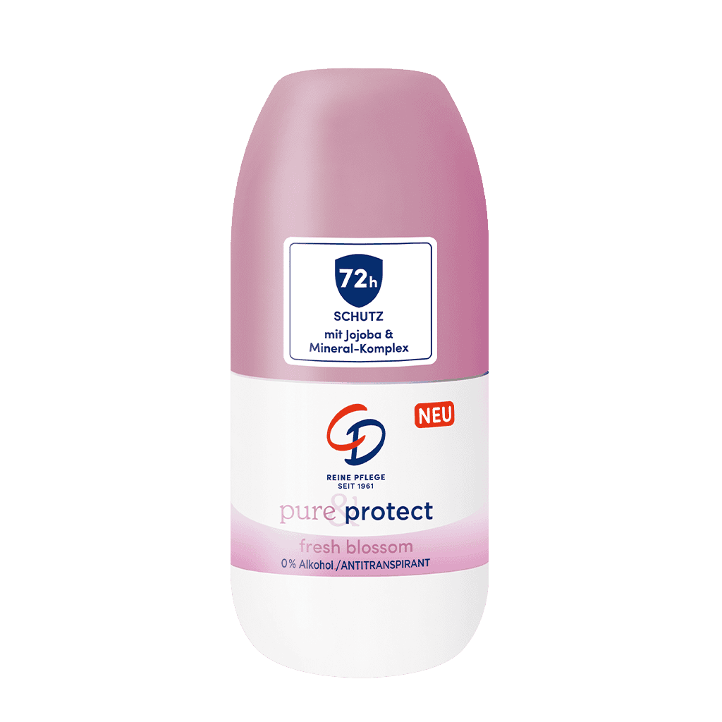 CD Antitranspirant pure & protect Roll-on fresh blossom