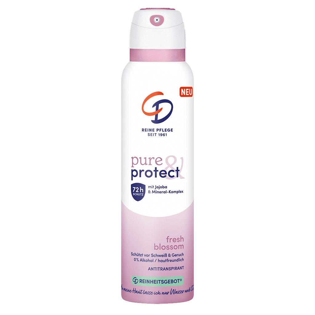 CD Antitranspirant pure & protect Spray fresh blossom