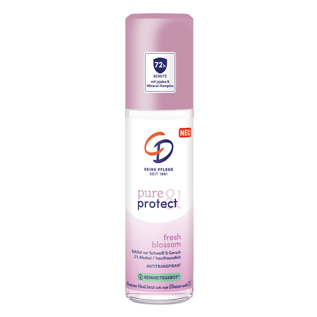 CD Antitranspirant pure & protect Zerstäuber fresh blossom