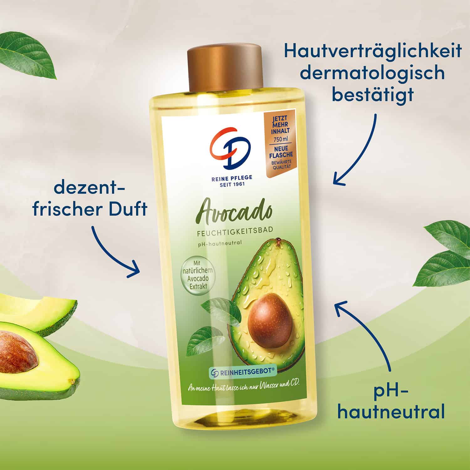 CD Feuchtigkeitsbad – Avocado